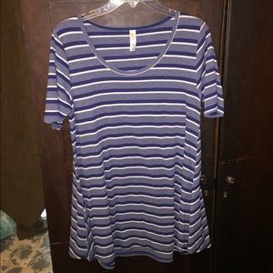 Lularoe Ribbed perfect T